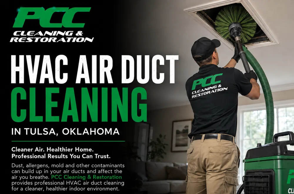 HVAC Air Duct Cleaning in Tulsa, Oklahoma: Improve the Cleanliness of Your Home or Business