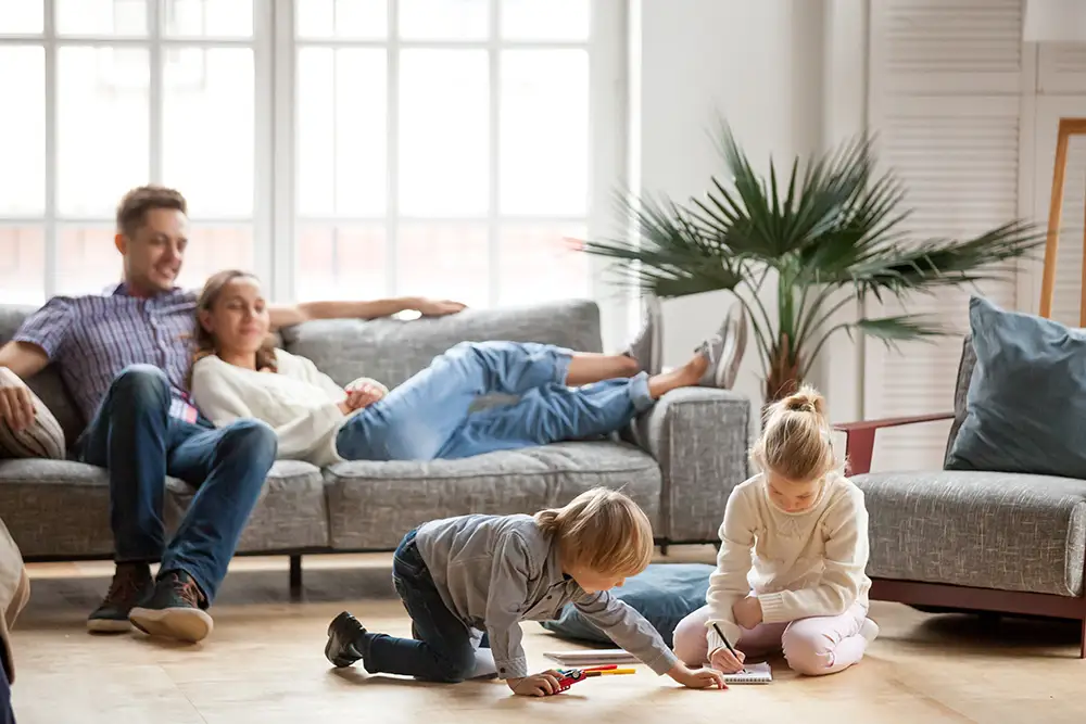 air-scrubbers-family family in their home