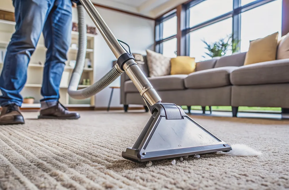 removing odor from a carpet