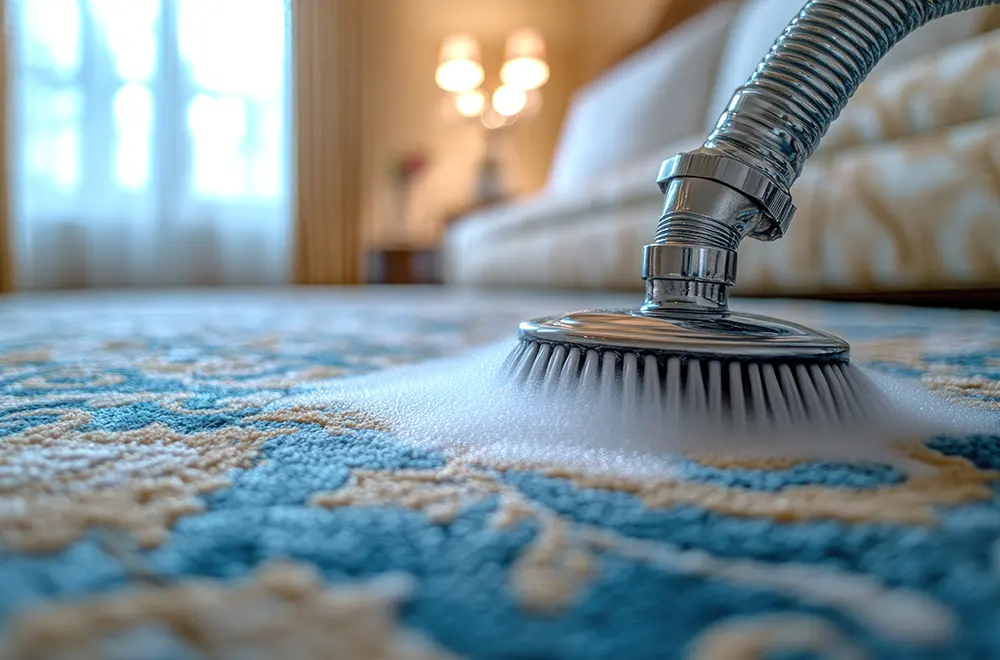 removing odor from a carpet