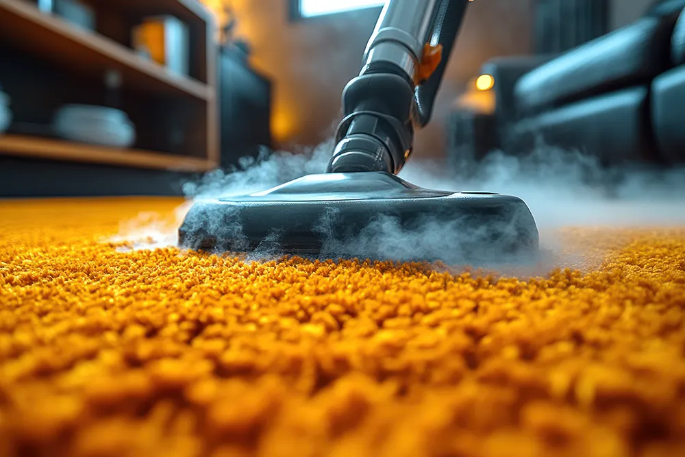 removing odor from a carpet